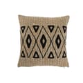 Miniatyrbillede 1 af 6: Pude Home ESPRIT Sort Natur 42 x 15 x 42 cm