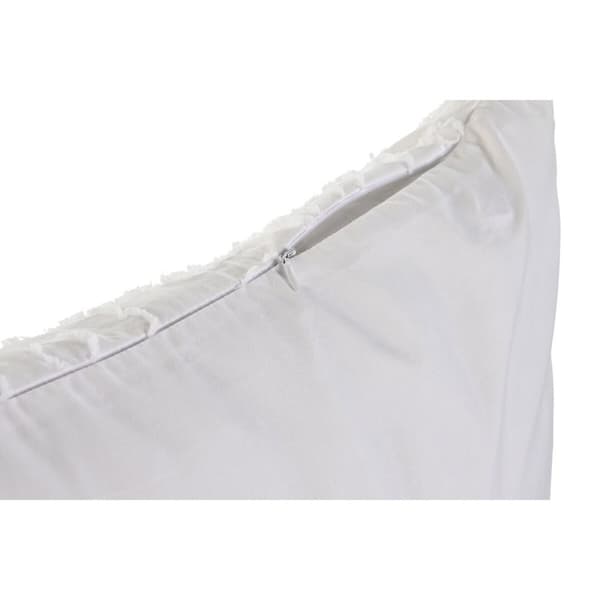 Pude Home ESPRIT Hvid 60 x 60 x 60 cm