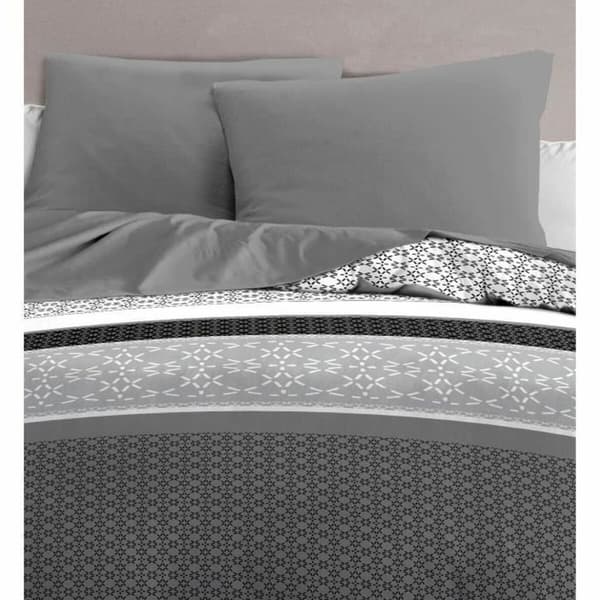 Pudebetræk HOME LINGE PASSION Grå 63 x 63 cm (2 enheder)