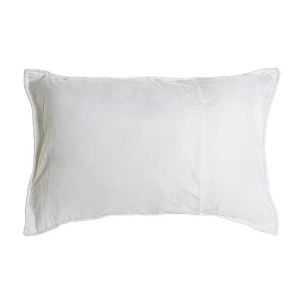 Pude DKD Home Decor Hvid Polyester 60 x 10 x 40 cm