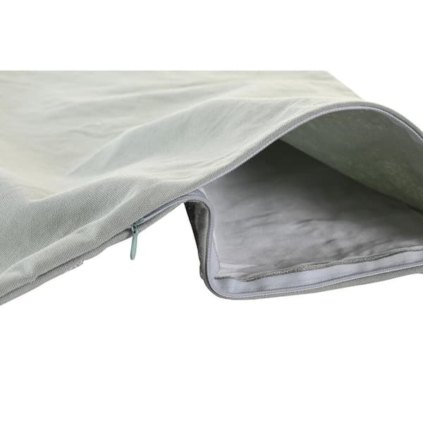 Kuddfodral DKD Home Decor Blommig Grön 50 x 1 x 50 cm