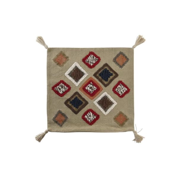 Kuddfodral DKD Home Decor Multicolour Frans 50 x 1 x 50 cm
