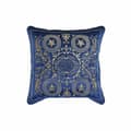Miniatyrbillede 1 af 3: Pude DKD Home Decor 8424001850341 Blå Gylden 45 x 10 x 45 cm