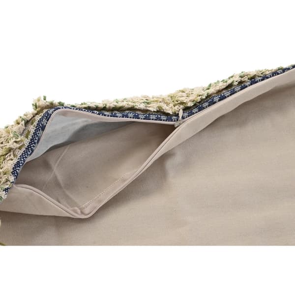 Pudebetræk DKD Home Decor 60 x 1 x 40 cm Multifarvet Frynse