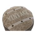 Pikkukuva 2 / 2: Tyyny DKD Home Decor Lattia Beige Polyesteri Puuvilla Nahka Vintage (50 x 50 x 34 cm)