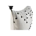 Miniatyrbillede 2 af 4: Pude Home ESPRIT Hvid Sort Romber 50 x 15 x 30 cm