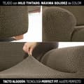 Miniatyrbillede 6 af 6: BRUGT Lænestolsovertrek med ører Sofaskins (Refurbished B)