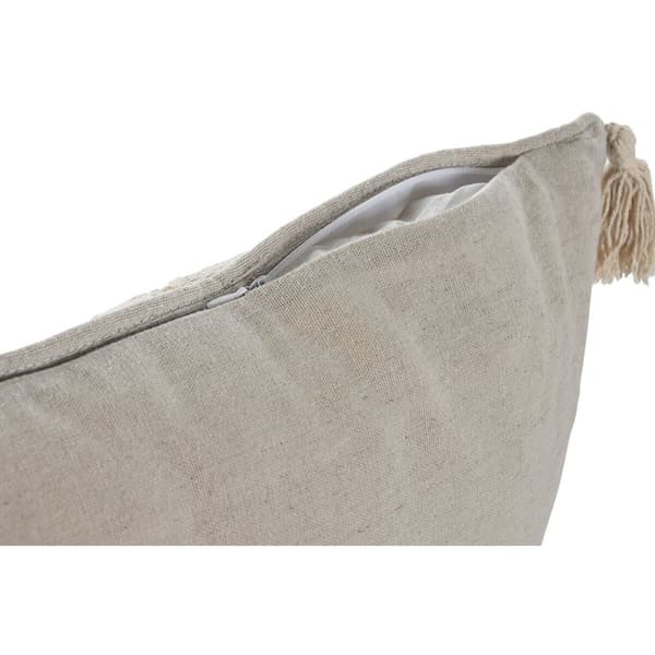 Pude Home ESPRIT Natur Boho 45 x 8 x 45 cm