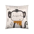 Miniatyrbillede 2 af 2: Pudebetræk Popcorn Scarf Monkey (60 x 60 cm)