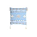 Miniatyrbillede 1 af 3: Pude DKD Home Decor Blå Hvid 40 x 15 x 40 cm