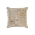 Miniatyrbillede 1 af 4: Pude DKD Home Decor Gylden 45 x 10 x 45 cm Cvetlice