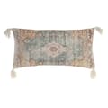 Miniatyrbillede 1 af 4: Pude DKD Home Decor 60 x 10 x 30 cm Beige Blå Araber Frynse