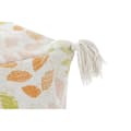 Miniatyrbillede 2 af 4: Floor cushion DKD Home Decor Beige Blad af en plante Shabby Chic 40 x 40 x 40 cm