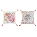Miniatyrbillede 1 af 5: Pude Home ESPRIT Romantisk 45 x 5 x 45 cm (2 enheder)
