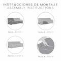 Miniatyrbillede 5 af 6: BRUGT Sofa cover Eysa (Refurbished B)