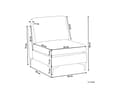 Miniatyrbild 3 av 9: Modul 1-sits Rosa Sammet Soffa Metallben Silver Glamour Stil