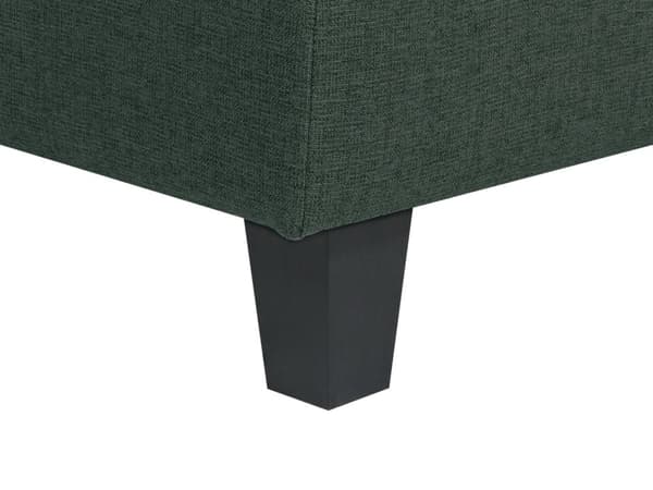 1-sits Sektion Mörkgrön tygklädd fåtölj med kudde Modulär Del Modulär Soffa Element