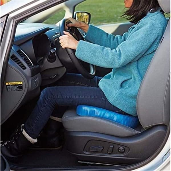 Egg Sitter Sittdyna Ortopedisk Gel Sittdyna Andas Honeycomb Memory Foam Komfortkudde