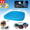 Miniatyrbild 1 av 4: Egg Sitter Sittdyna Ortopedisk Gel Sittdyna Andas Honeycomb Memory Foam Komfortkudde