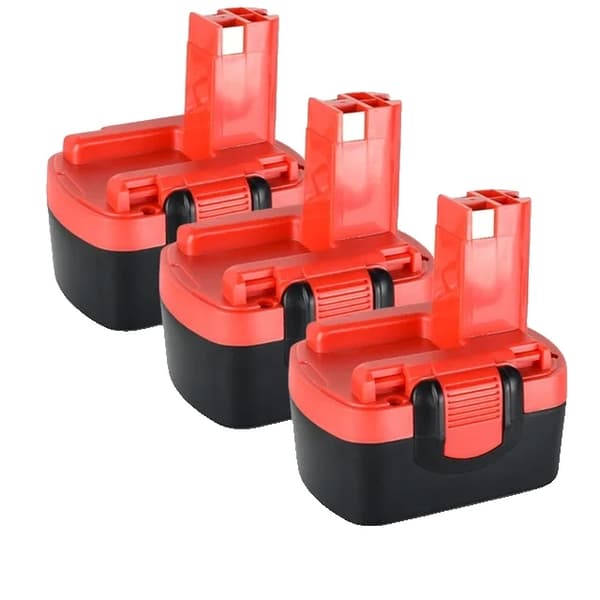 Bosch 144v batteri, 3500mAh kapacitet, Kompatibel med GSR 144 V, 3 Picec