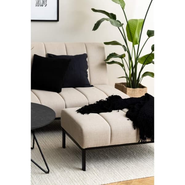 Caix puff beige.