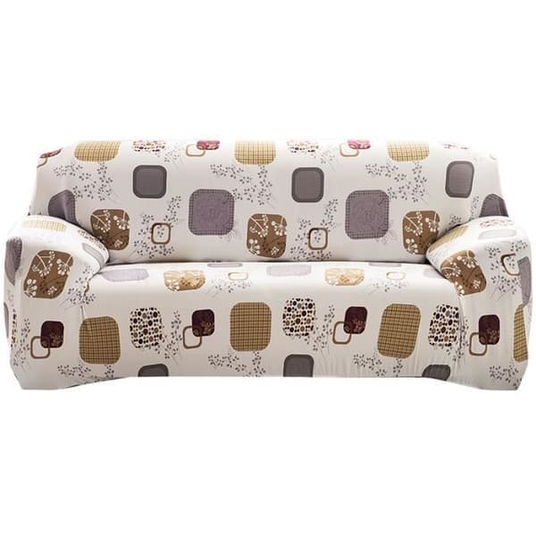 Modern sofföverdrag i elastiskt tyg för 3-sits soffa modell 2# 190-230 cm