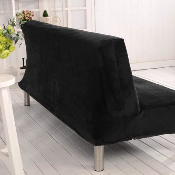 Extensible Klickenlappöverdrag - Svart - Utan Armstöd - Polyester - Syntetisk - Nutida