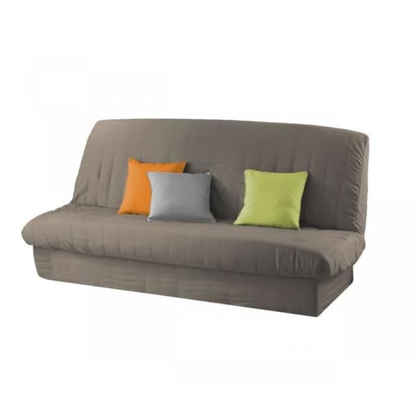 DOUCEUR d'INTERIEUR Vanligt quiltat klick-klack fodral Essential taupe