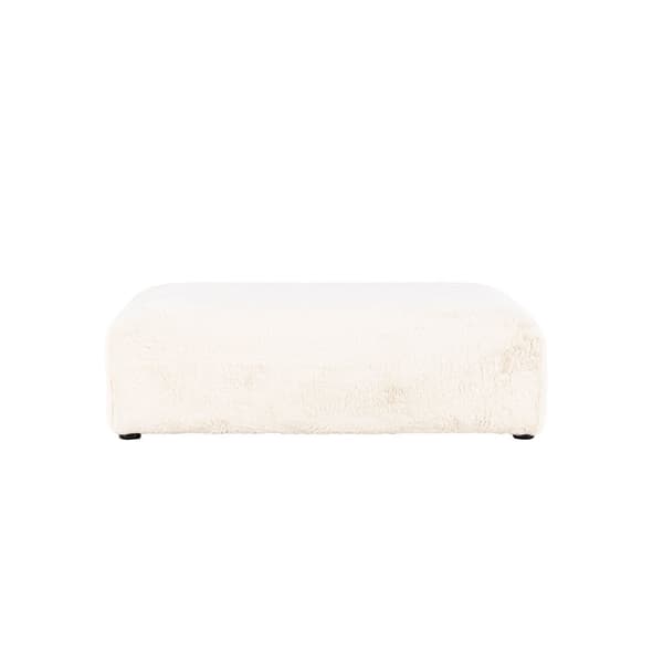 Davie puff beige.