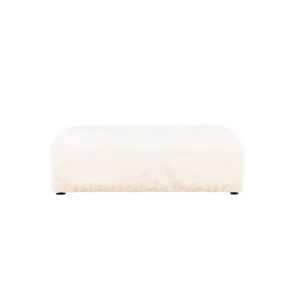 Davie puff beige.