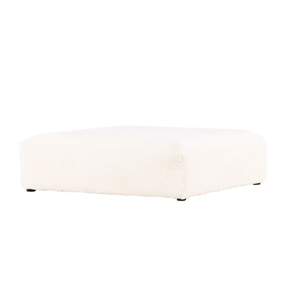 Davie puff beige.