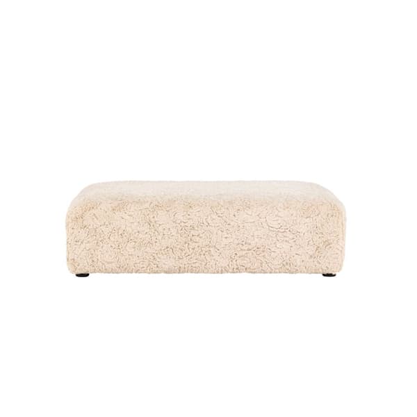 Frankie puff beige.