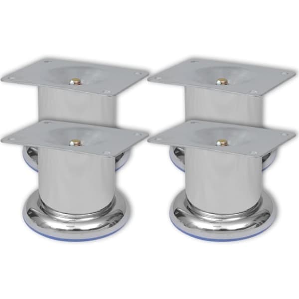Soffben 8 st rund krom 60 mm