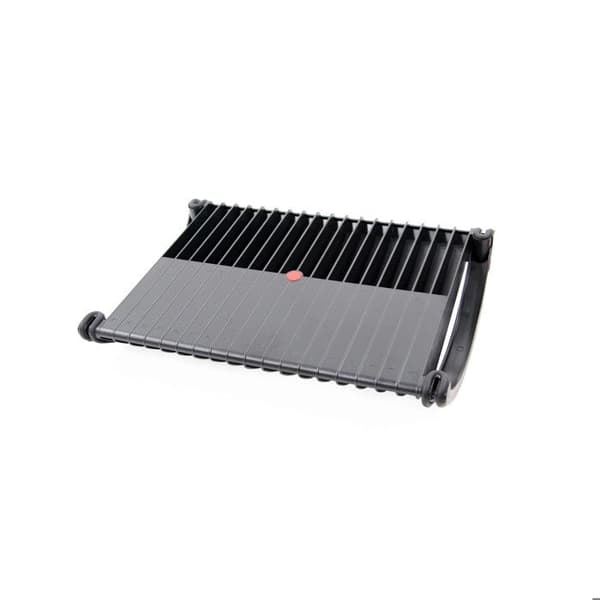 PODI 2 i 1 fotstöd - HJH OFFICE - Svart - Ergonomisk halkfri