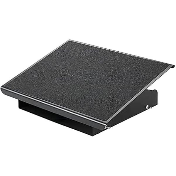 Fotpall - Q-CONNECT - Justerbar - 3 höjder - Metall - 415 x 326 x 103 mm