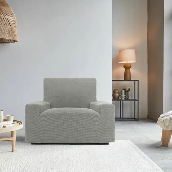 Sofaskins Sofföverdrag - ljusgrå sofföverdrag | 1-sits sofföverdrag