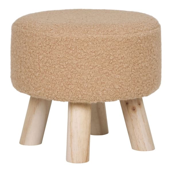 Aberdeen Puff Ø31cm sandfärgad.