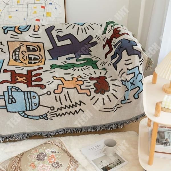 TD® Nordic Sofföverdrag Sofföverdrag Soffa Handduk Graffiti Master Enkel sofföverdrag Dekorativ gobeläng