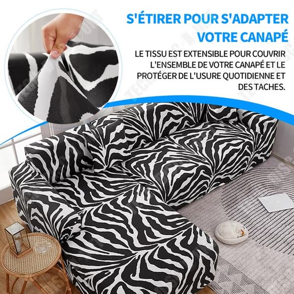 TD Polyester fiber sofföverdrag 3 sits + 2 sits sofföverdrag svart sofföverdrag i stretch L-format hörnsoffa överdrag