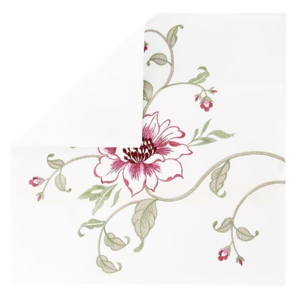 2-pack Kuddöverdrag 40x40 cm Broderad Unik Blomma