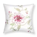 Miniatyrbild 1 av 4: 2-pack Kuddöverdrag 40x40 cm Broderad Unik Blomma