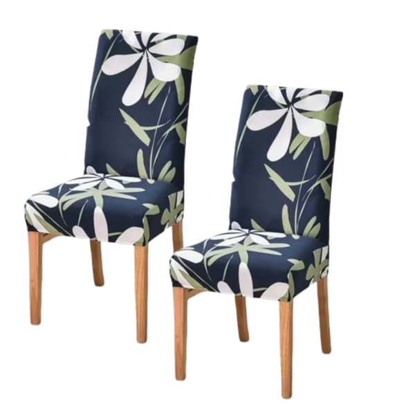 Elastisk stolebetræk, skridsikkert design 36-48 cm, vaskbart - 1/2-pak SZ7