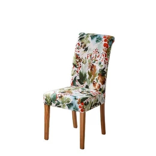 Elastisk stolebetræk, skridsikkert design 36-48 cm, vaskbart - 1/2-pak
