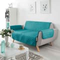 Miniatyrbild 3 av 3: Skyddsoverkast "Lounge" 179x223cm Petrolium