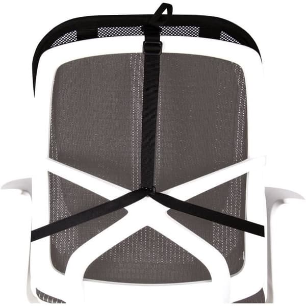 Mesh ryggstöd - Fellowes - 9191301 - Grafit - Justerbar - Optimal komfort