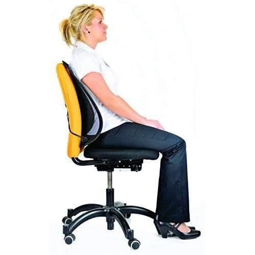 Mesh ryggstöd - Fellowes - 9191301 - Grafit - Justerbar - Optimal komfort