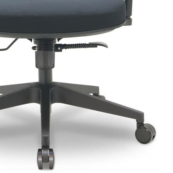 Universell roulette - WAYTEX - 60 mm - Kompatibel med alla golv - Färg svart - Pinne 11 mm