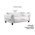 Miniatyrbild 3 av 3: Vattentät Trendy quiltad sofföverdrag i Ljusgrå-Mörkgrå, 3 platser CD-TRENDY-GRIGIO CHIARO-GRIGIO SCURO-3P