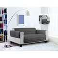 Miniatyrbild 2 av 3: Vattentät Trendy quiltad sofföverdrag i Ljusgrå-Mörkgrå, 3 platser CD-TRENDY-GRIGIO CHIARO-GRIGIO SCURO-3P