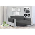 Miniatyrbild 1 av 3: Vattentät Trendy quiltad sofföverdrag i Ljusgrå-Mörkgrå, 3 platser CD-TRENDY-GRIGIO CHIARO-GRIGIO SCURO-3P